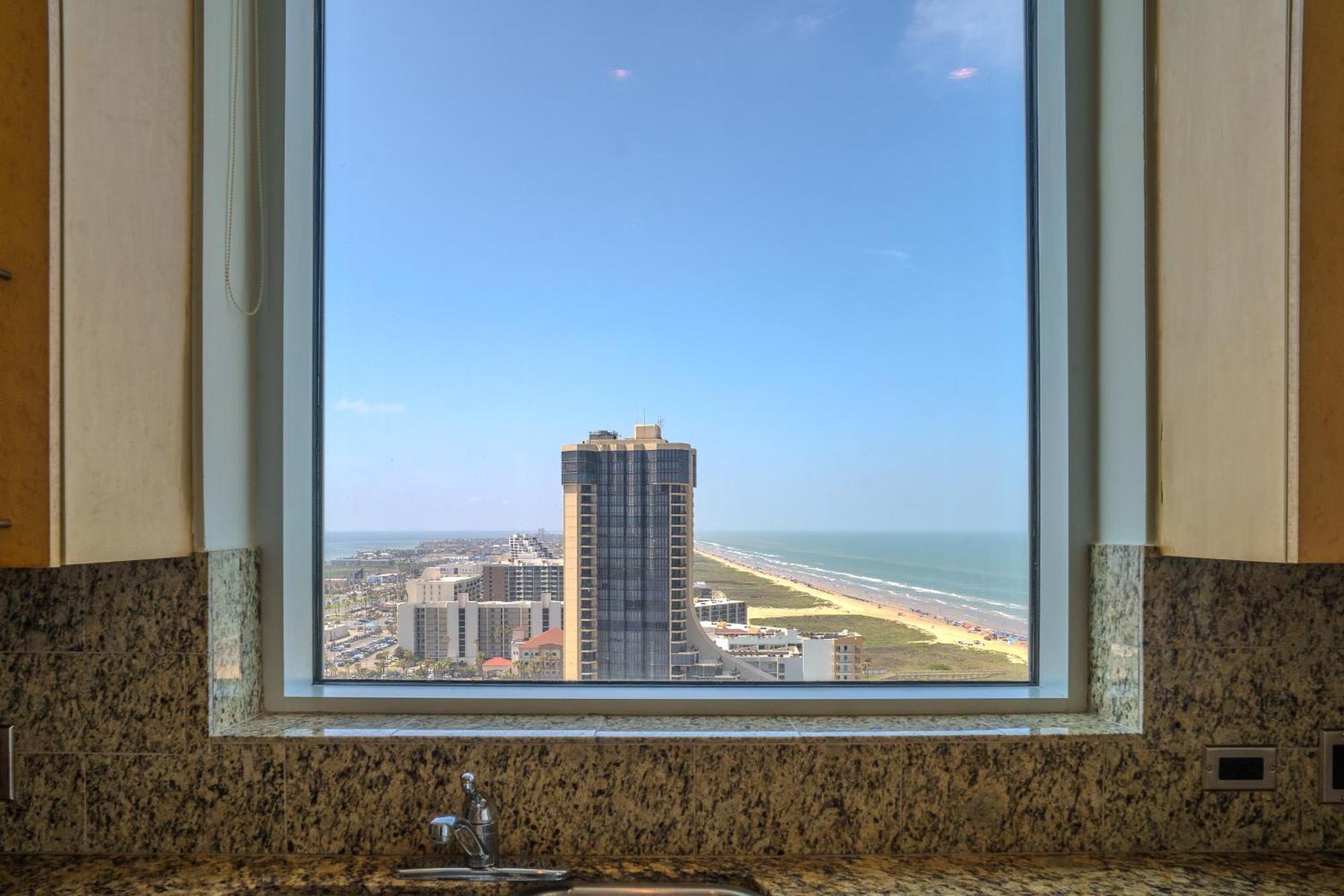 1901 Sapphire Beachfront 3 Bedroom Condo Pulau Padre Selatan Bagian luar foto