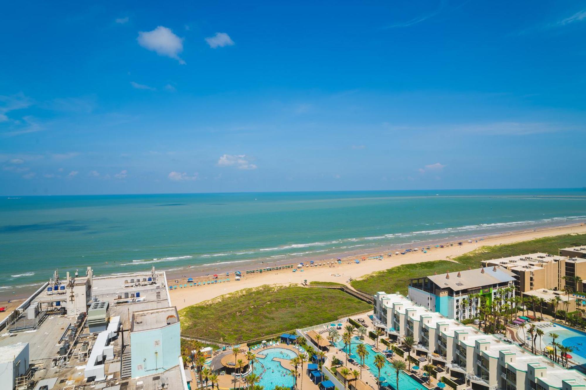 1901 Sapphire Beachfront 3 Bedroom Condo Pulau Padre Selatan Bagian luar foto